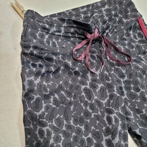 The Upside Drawstring Athletic Pants Youth Girls Size Extra Small XS Gray Pink